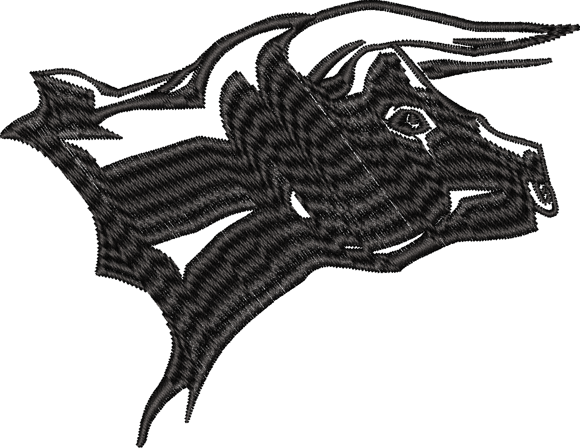 Dragon Head Outline