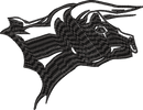 Dragon Head Outline