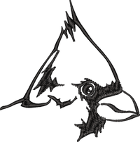 Cardinal Bird Outline