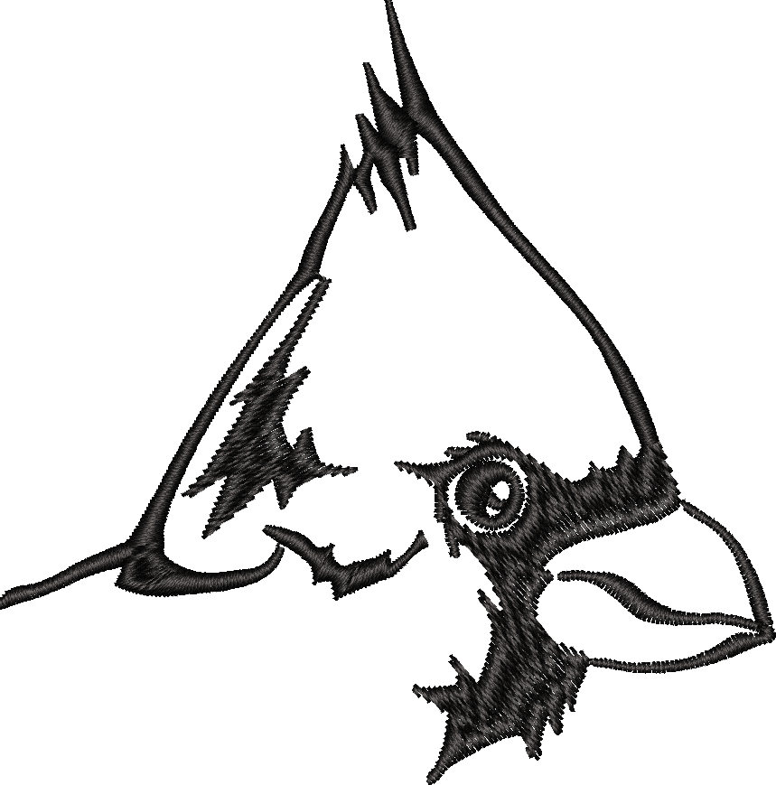 Cardinal Bird Outline