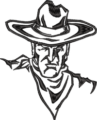 Cowboy Outline