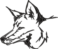 Fox Head Outline