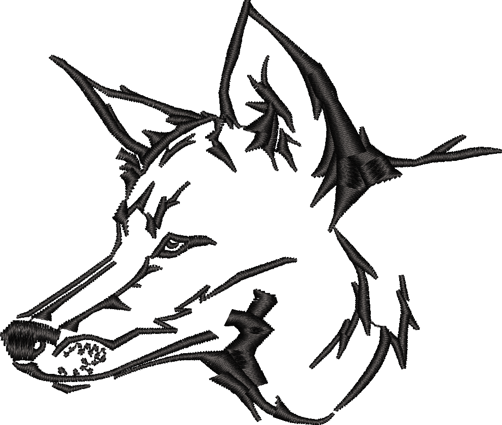 Fox Head Outline