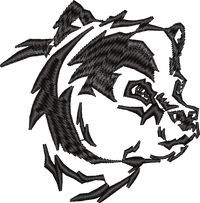 Bear Head Outline