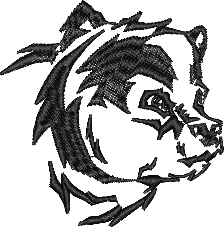 Bear Head Outline