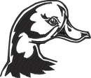 Duck Head Outline