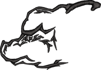 Wild Boar Tribal Outline