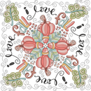 Fall Love Mandala