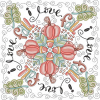 Fall Love Mandala