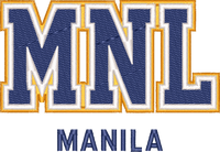 Manila City Cap embroidery design preview