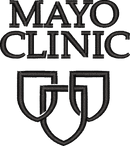 Mayo Clinic embroidery design preview