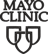 Mayo Clinic embroidery design preview