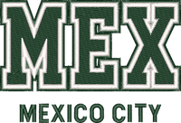Mexico City Cap embroidery design preview
