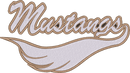 Mustangs Mascot Tail — embroidery design preview