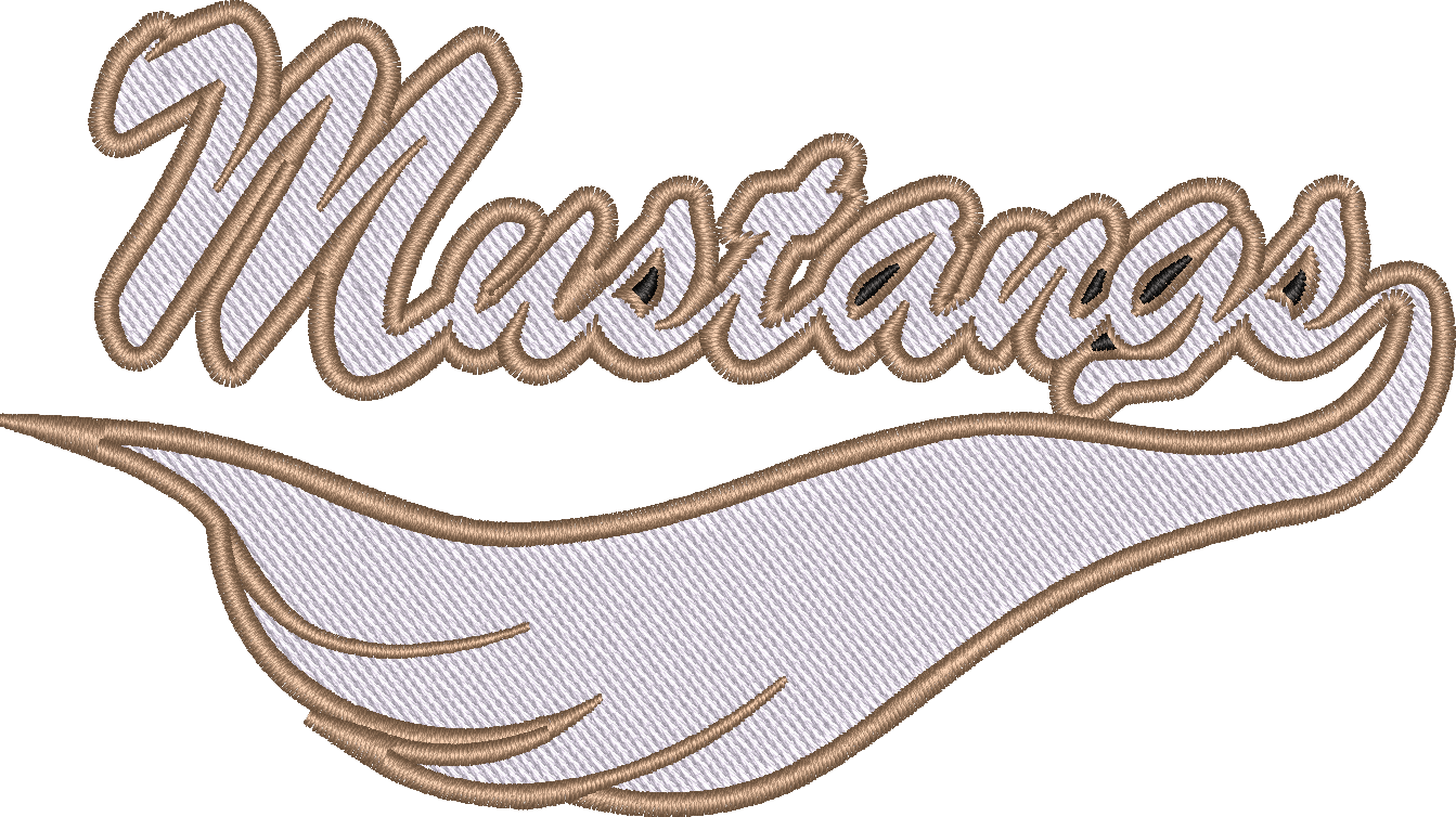 Mustangs Mascot Tail