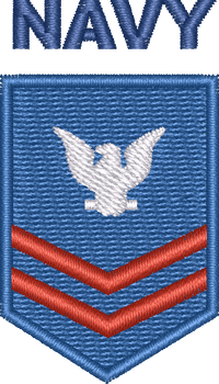 Navy embroidery design preview