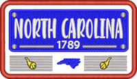 North Carolina State Plate