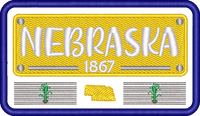 Nebraska State Plate
