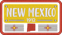 New Mexico State Plate