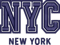 NYC Puff Cap — embroidery design preview