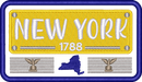 New York State Plate