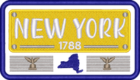 New York State Plate