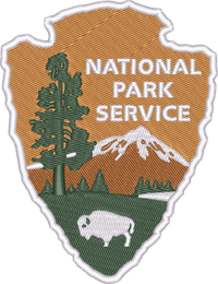 National Park Service embroidery design preview