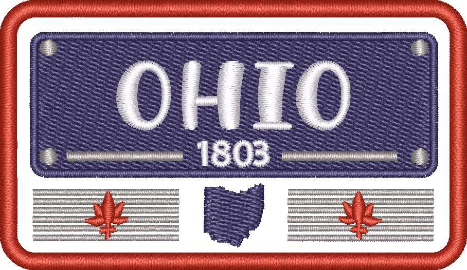 OH State Plate