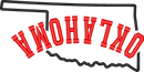 Oklahoma State Upside Down — embroidery design preview