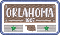 Oklahoma State Plate