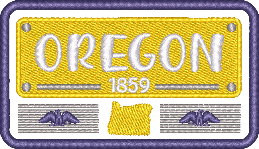 OR State Plate