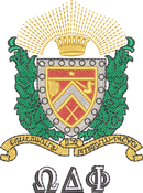 Omega Delta Phi Crest