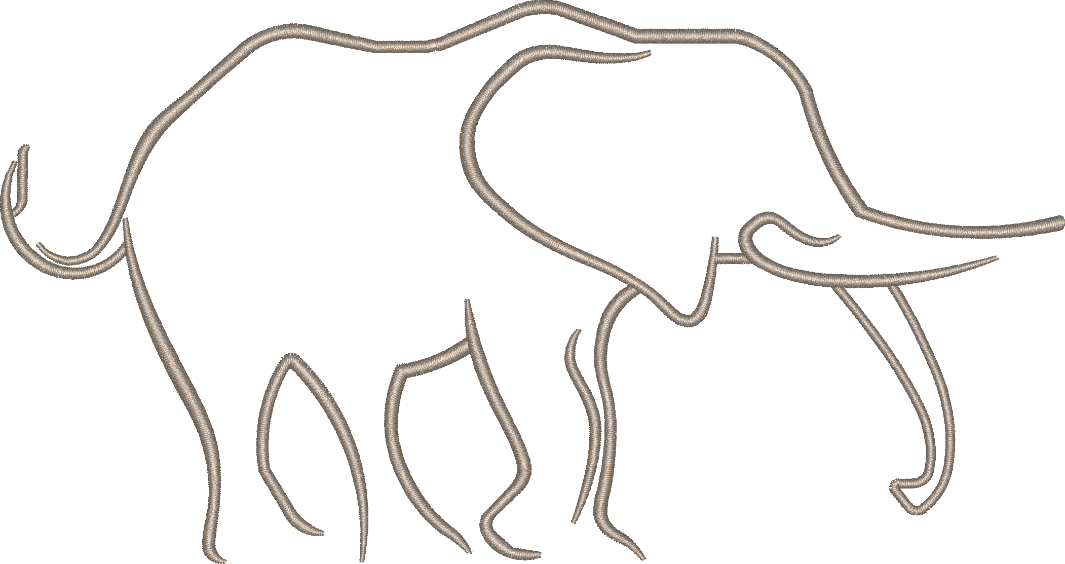 Elephant Outline