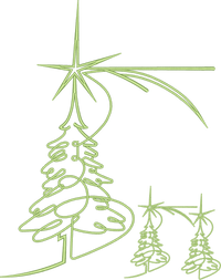 Outline Christmas Tree Star