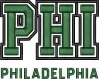 PHI Puff Cap — embroidery design preview