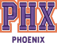 PHX Puff Cap — embroidery design preview