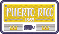 PR State Plate