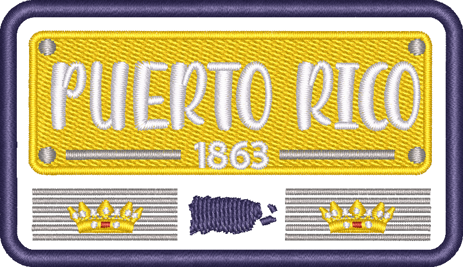 PR State Plate