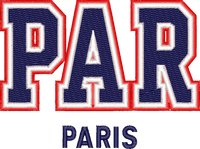 Paris City Cap embroidery design preview