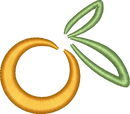 Peach Outline