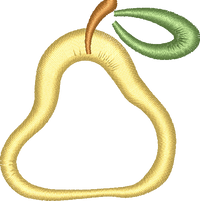 Pear Outline