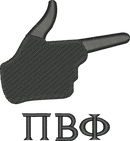Pi Beta Phi Pointing Hand