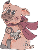 Pig with Mouse
