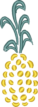 Pineapple Outline