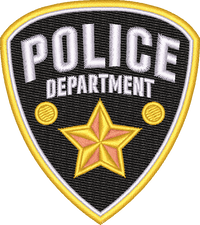 Police Department Star Patch