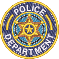 Police Department Round Patch