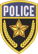 Police Star Patch