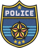 Police Shield Star Badge