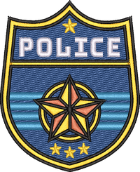 Police Shield Star Badge