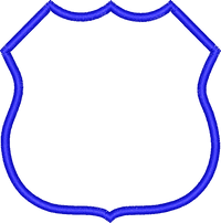 Police Badge Outline